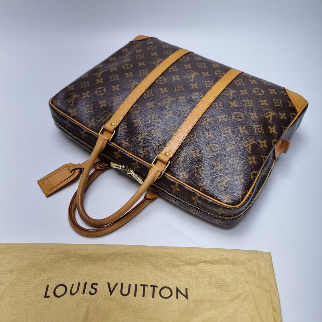 루이비통 모노그램 도큐멍 보야주 서류가방(최상급, 남녀공용, 내부양호)  상품이미지6