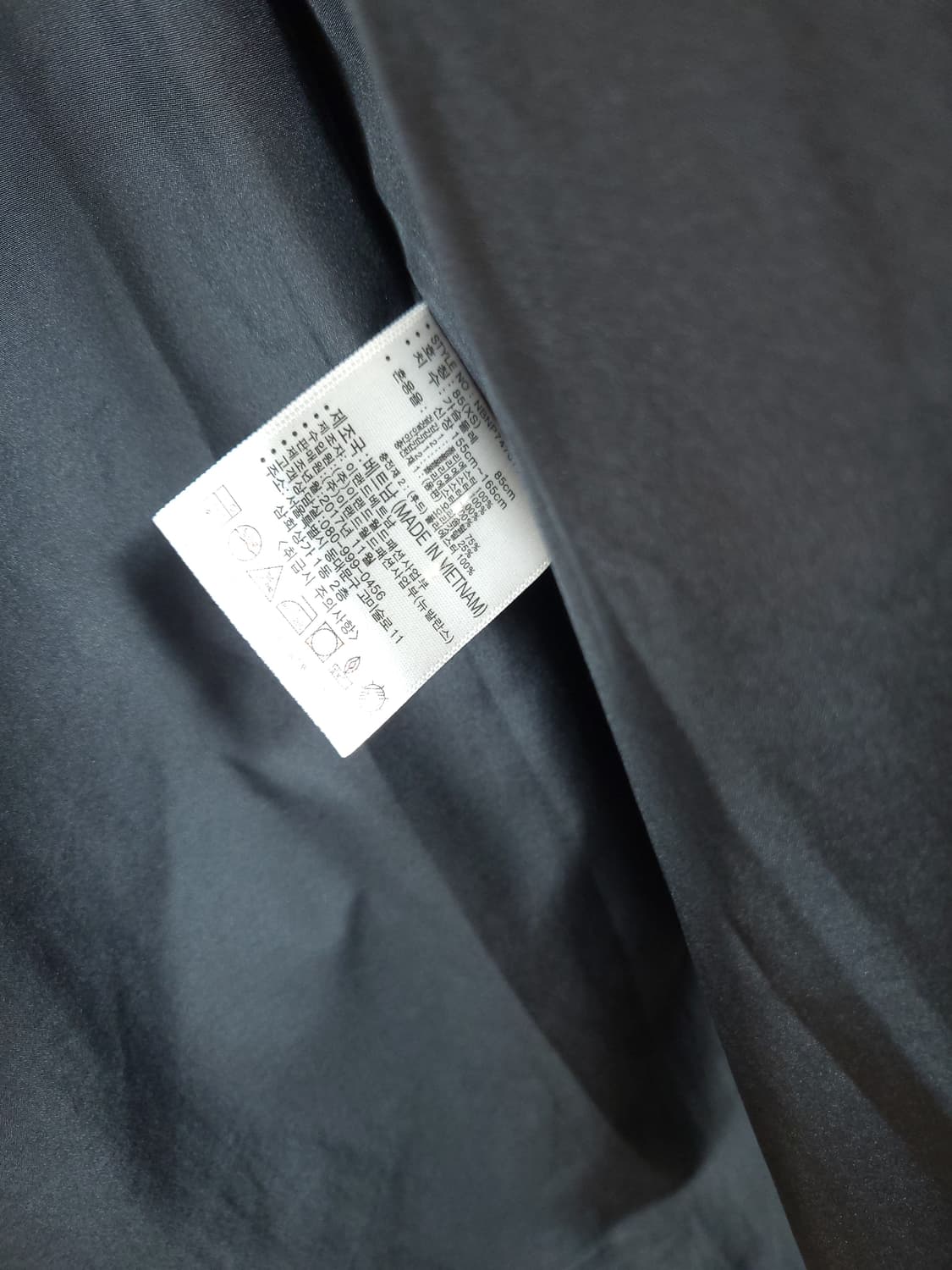 뉴발란스 퍼포먼스 챌린지 롱다운후드패딩 85-95 XS 블랙 상품이미지9