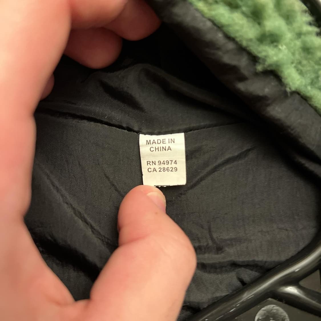 스투시 8볼 쉐르파 자켓 그린 상품이미지5