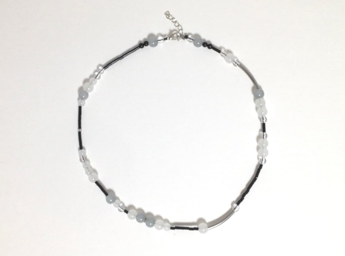 Grey tone necklace 상품이미지1