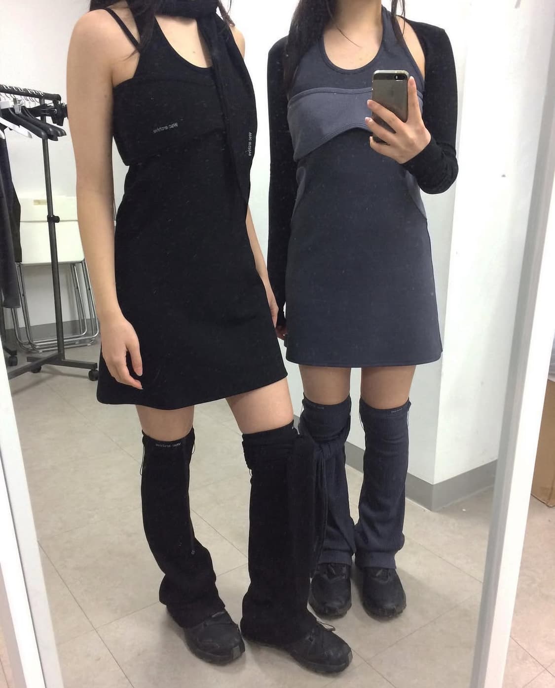 Layered heart halter dress 003 상품이미지1