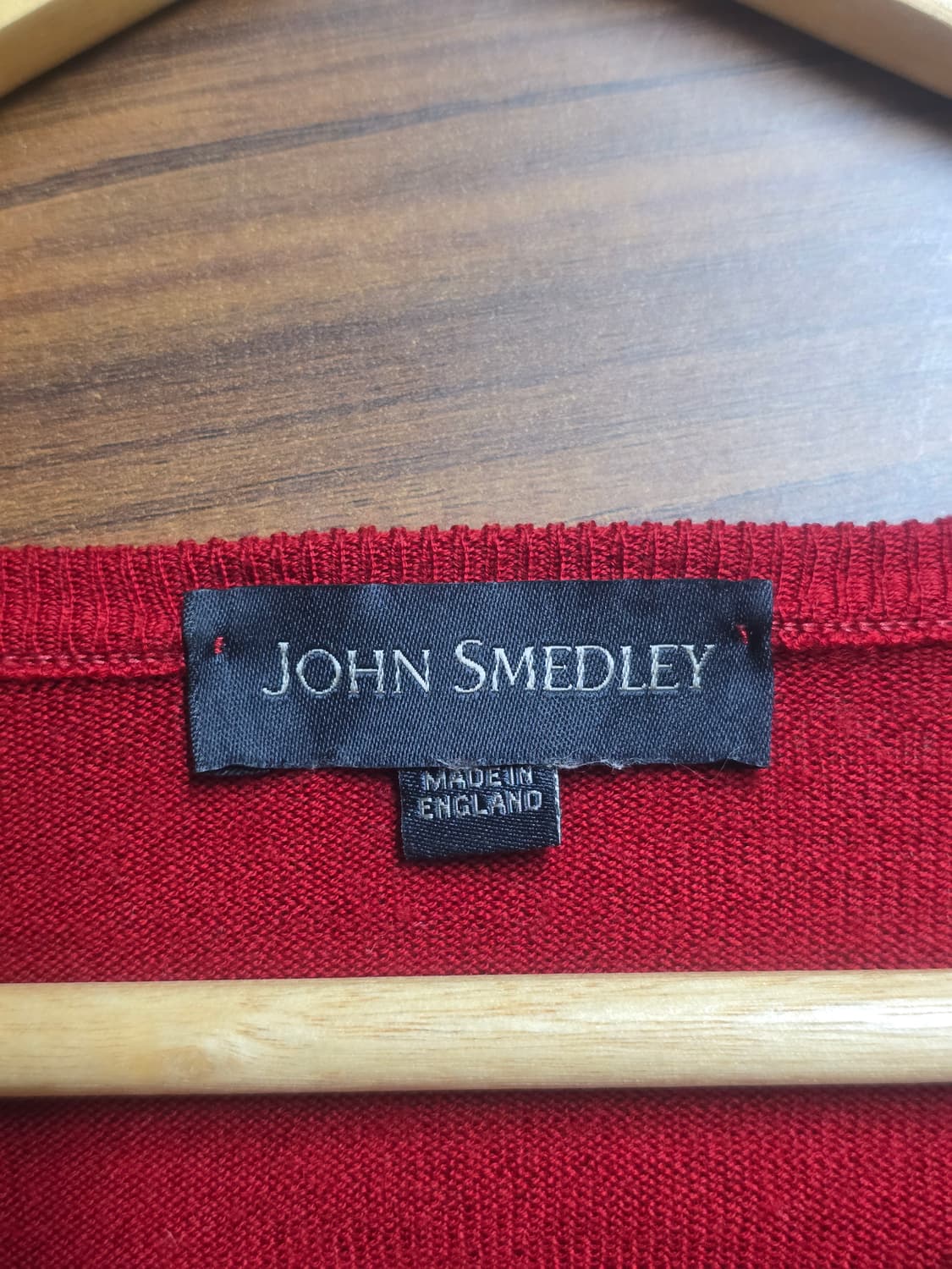 존 스메들리 뉴질랜드 메리노 브이넥 니트 XXL 상품이미지5