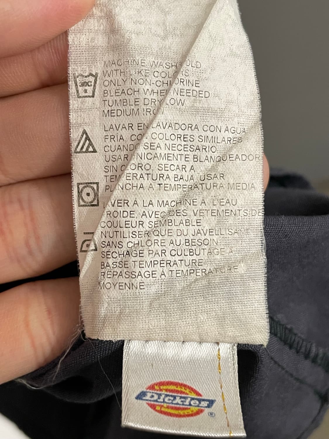 디키즈 투톤 워크 셔츠 L 상품이미지5