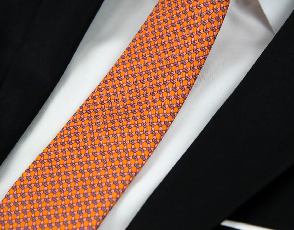 인터로고 런던 7cm 미사용 S등급 남자 명품 넥타이 상품이미지5