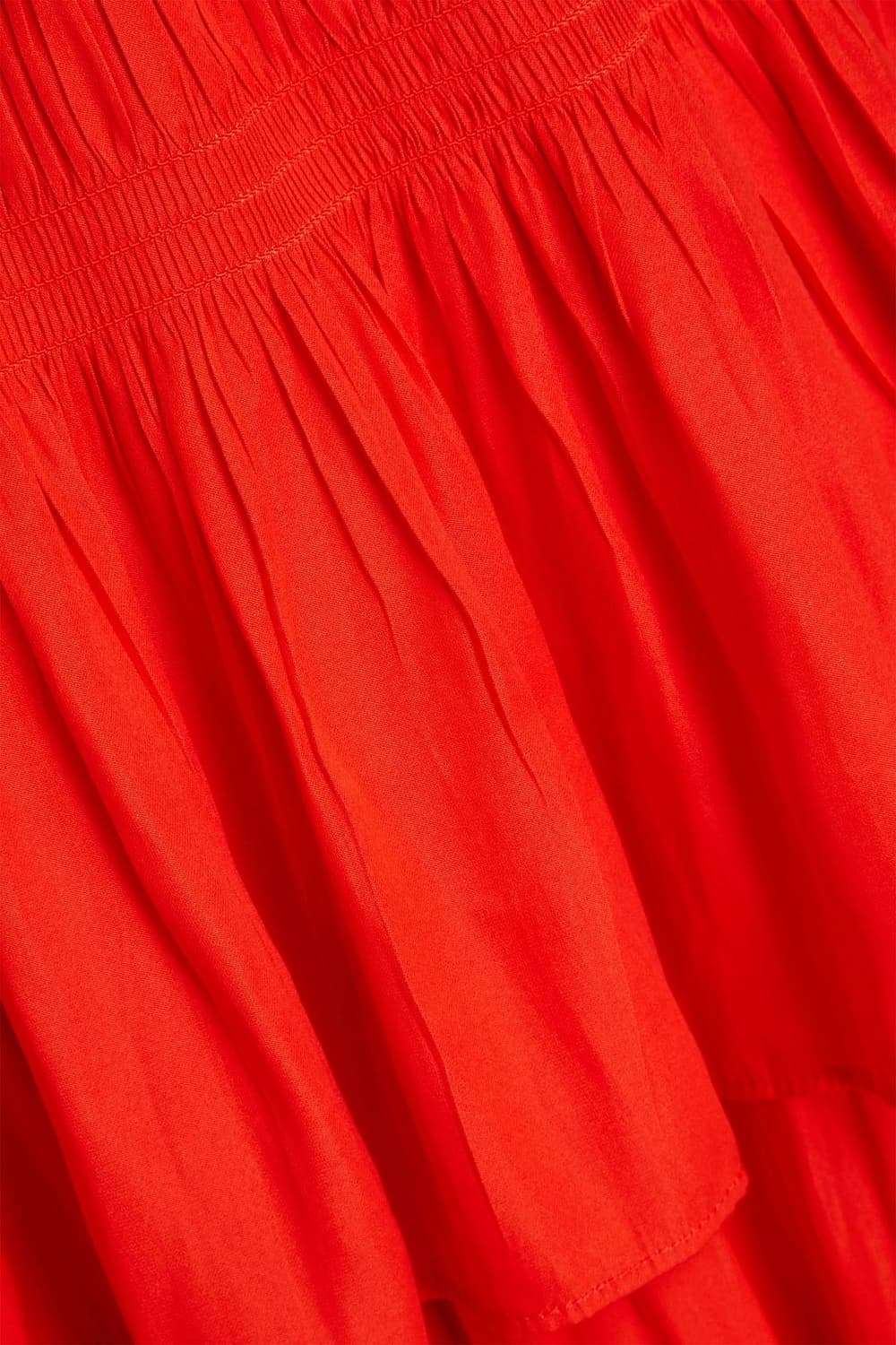 마쥬 새틴 미니 드레스 레드 상품이미지4