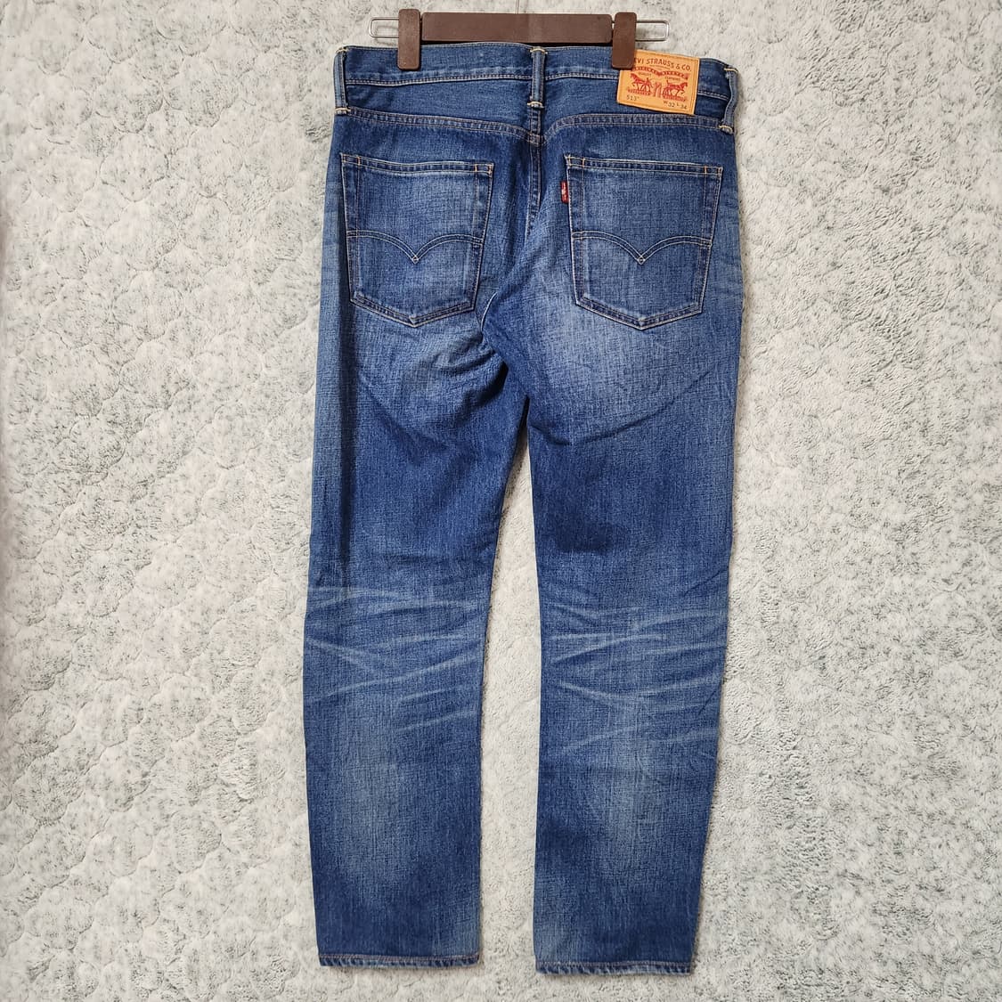 J20 [32] 리바이스 513 Made in Japan 가죽탭 청바지 상품이미지4