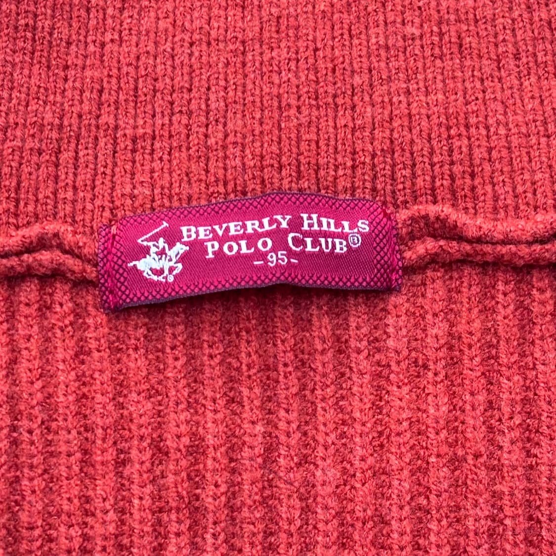 95 비버리힐즈폴로클럽 하프집업 스웨터 0309E 상품이미지3