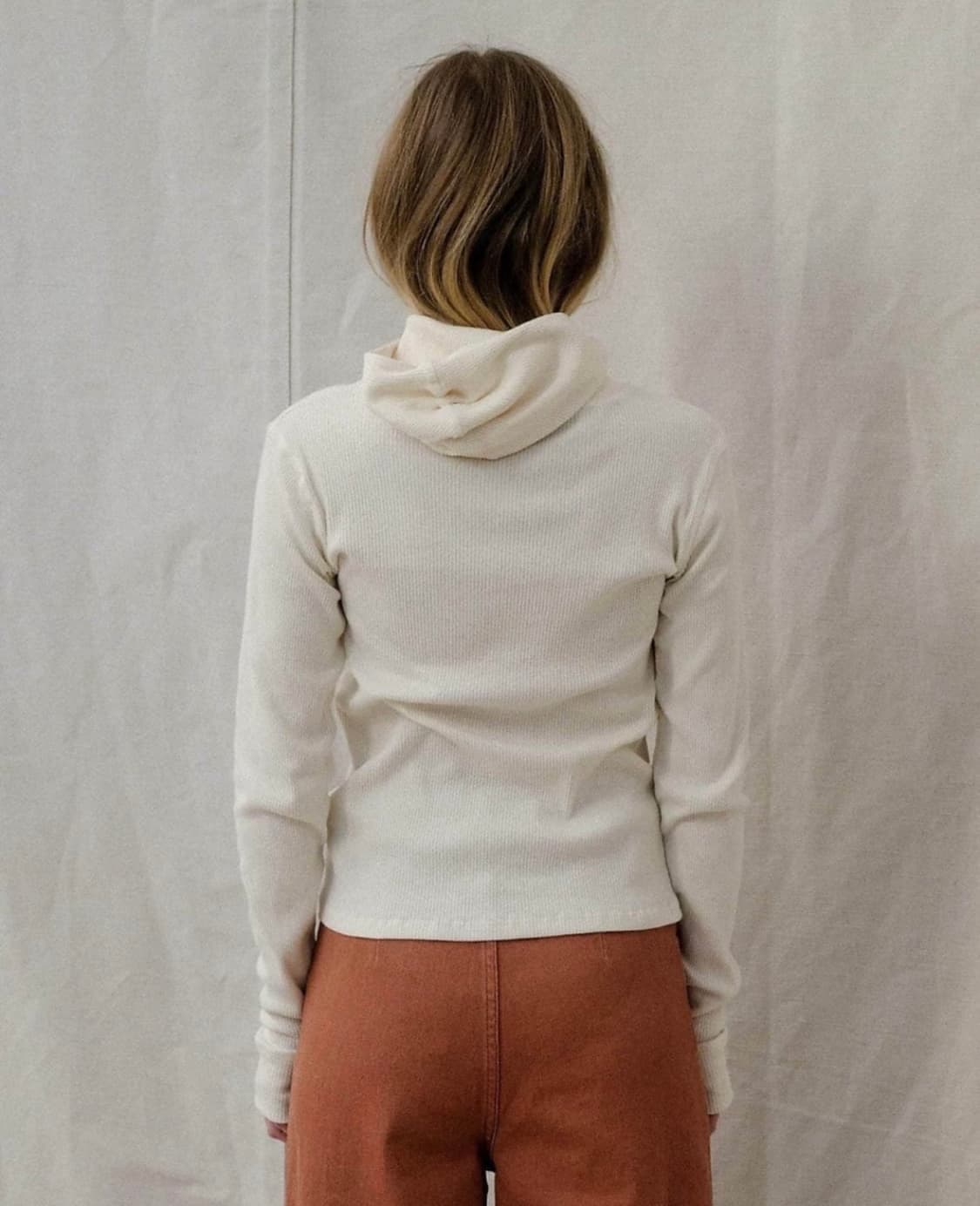 Baserange hanifa hoodie undyed 상품이미지2