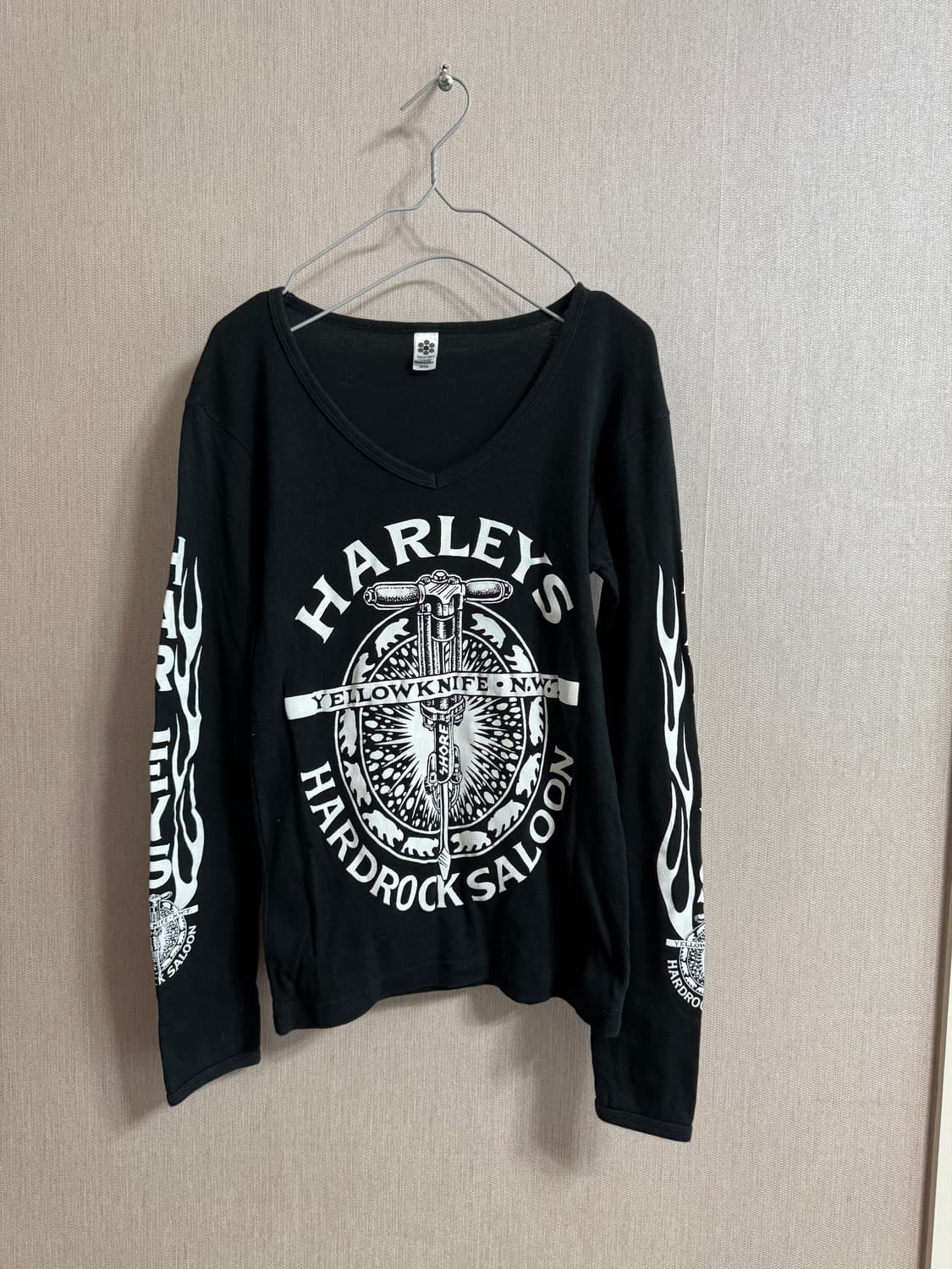Vintage 빈티지 여성 브이넥 롱슬리브 M 상품이미지1