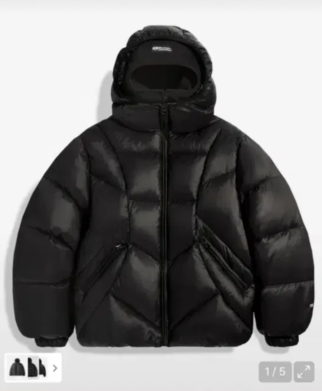 플루크 패딩 블랙 상품이미지1