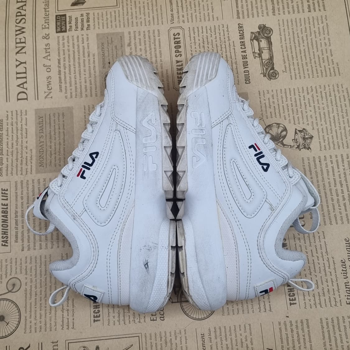 휠라 FILA 디스럽터 운동화 220 상품이미지5