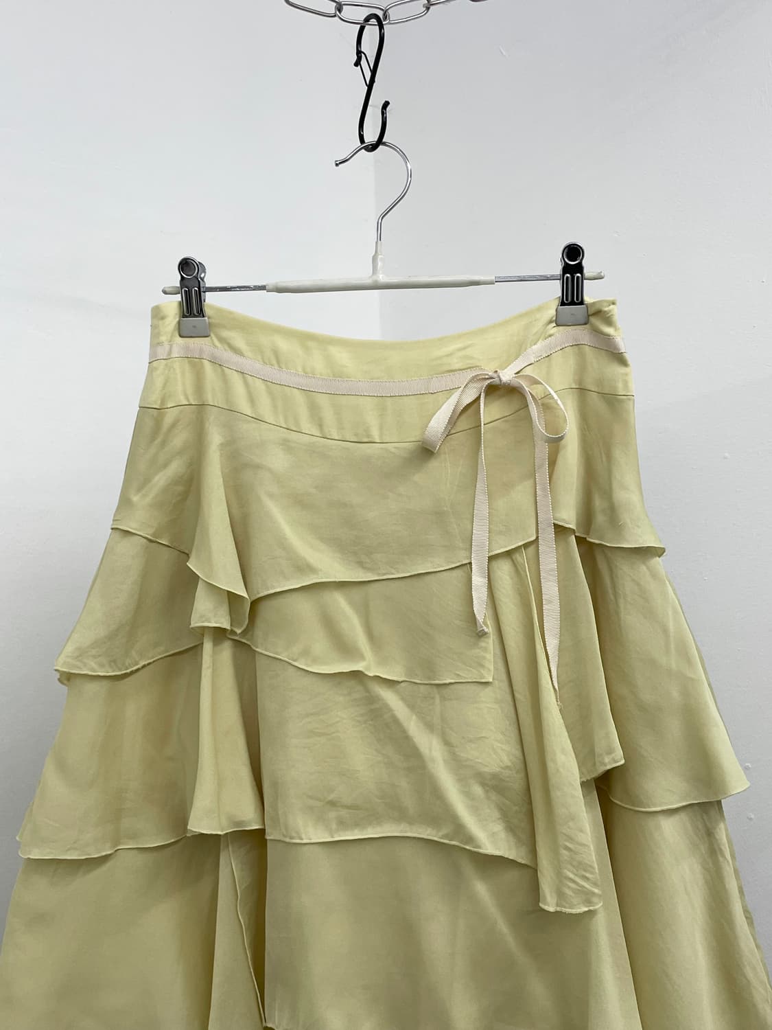 레몬 시어 프릴 캉캉 스커트🍋 상품이미지6