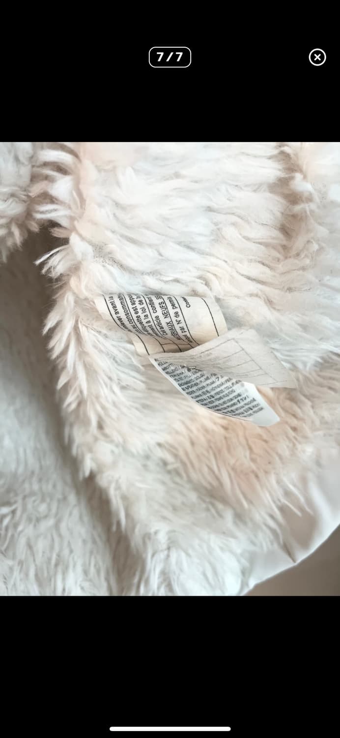 희귀 아베크롬비 울프죠 화이트 패딩 상품이미지3