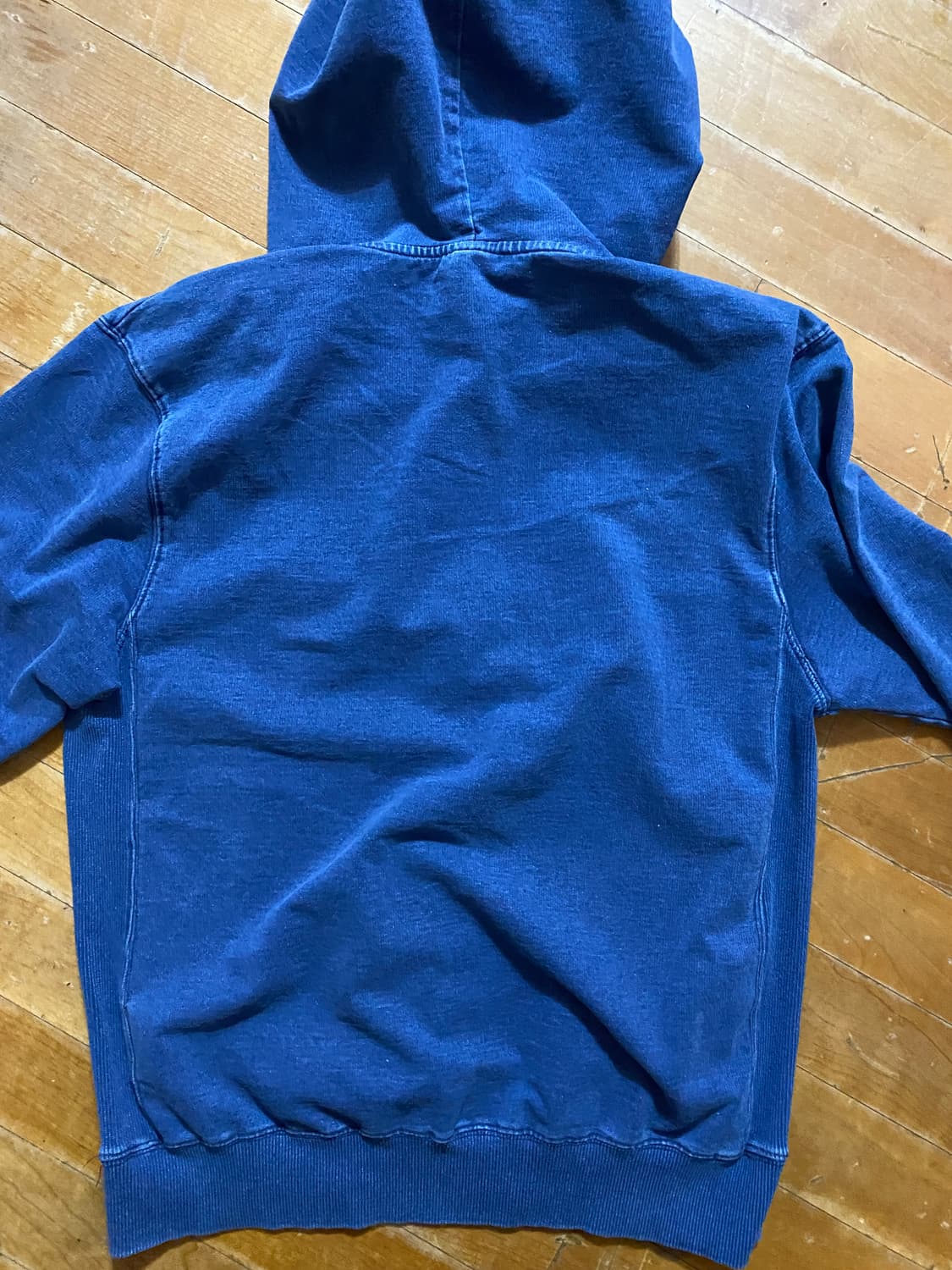 챔피온 데님 네이비 후드티 XL (100~105) 상품이미지6