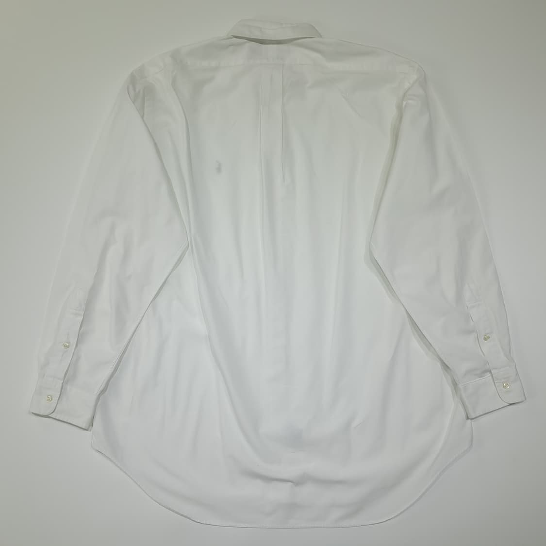 CL409 L 폴로 90s 코튼 버튼다운 포니자수 화이트 셔츠 남방 상품이미지7