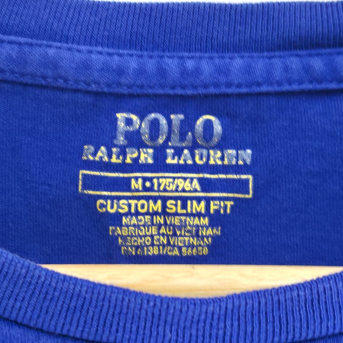 [M] 폴로 랄프로렌 블루 반팔티 상품이미지5