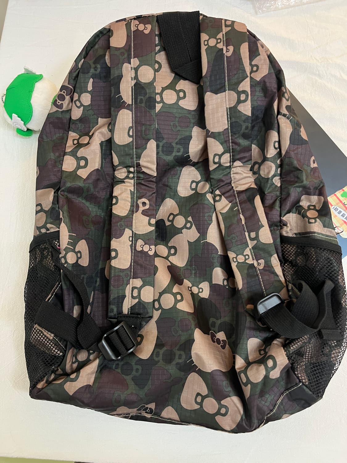 2016 밀리터리 키티 패턴 접이식 백팩 🎒 상품이미지10