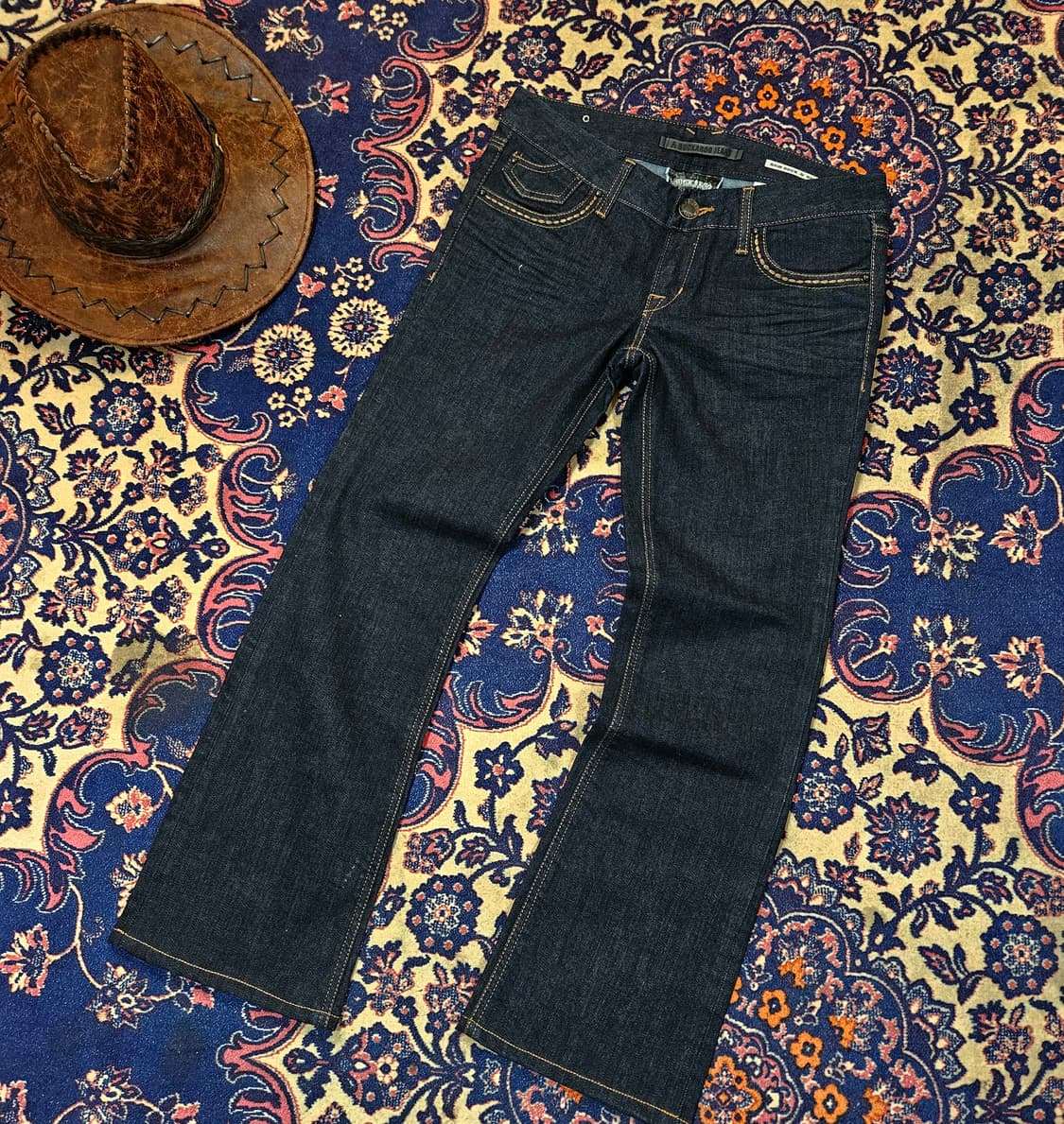 Raw Buck by 버커루 포켓 스티치 부츠컷 데님 팬츠  상품이미지1