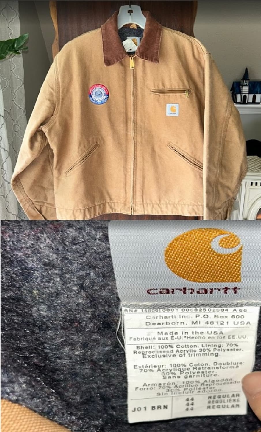 칼하트 디트로이트 j01 빈티지 00s 상품이미지10