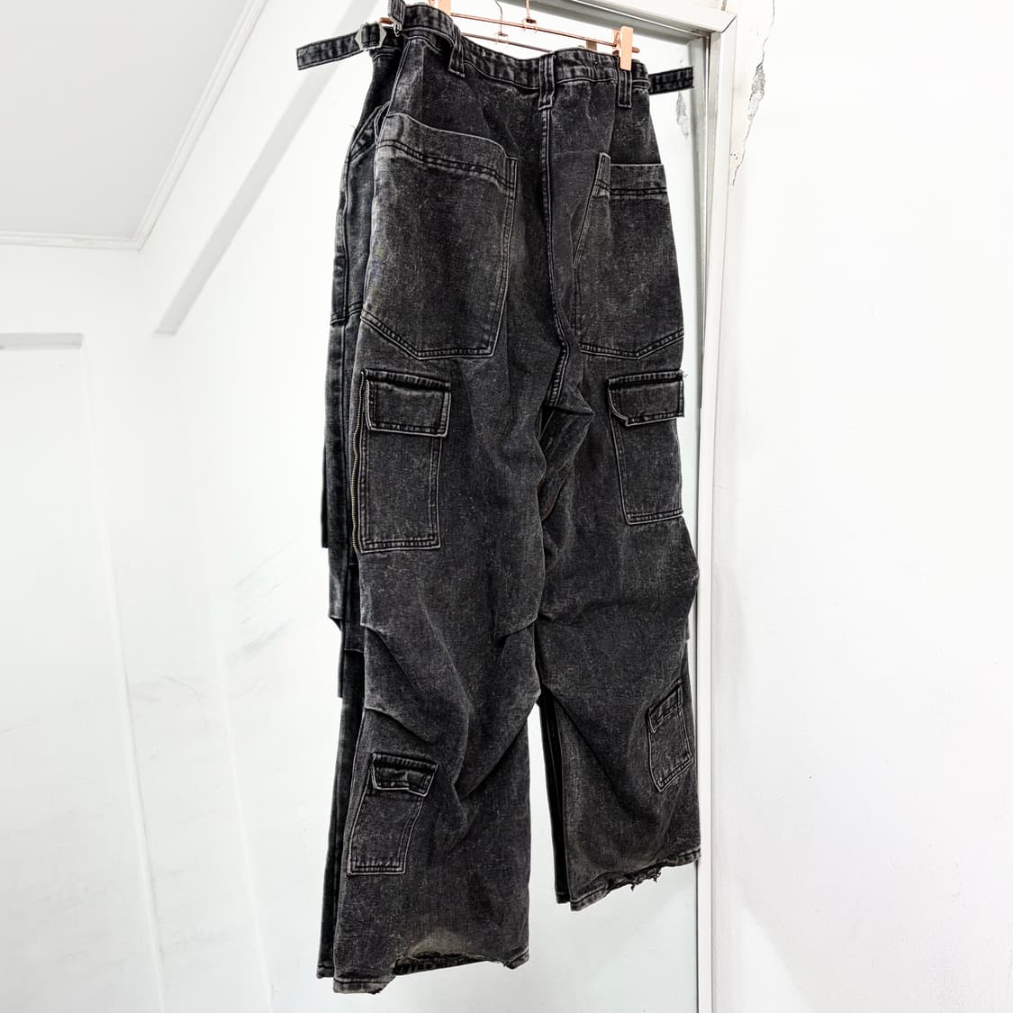 웨이비니스 X 노운 파라슈트 데님 카고 팬츠 상품이미지5