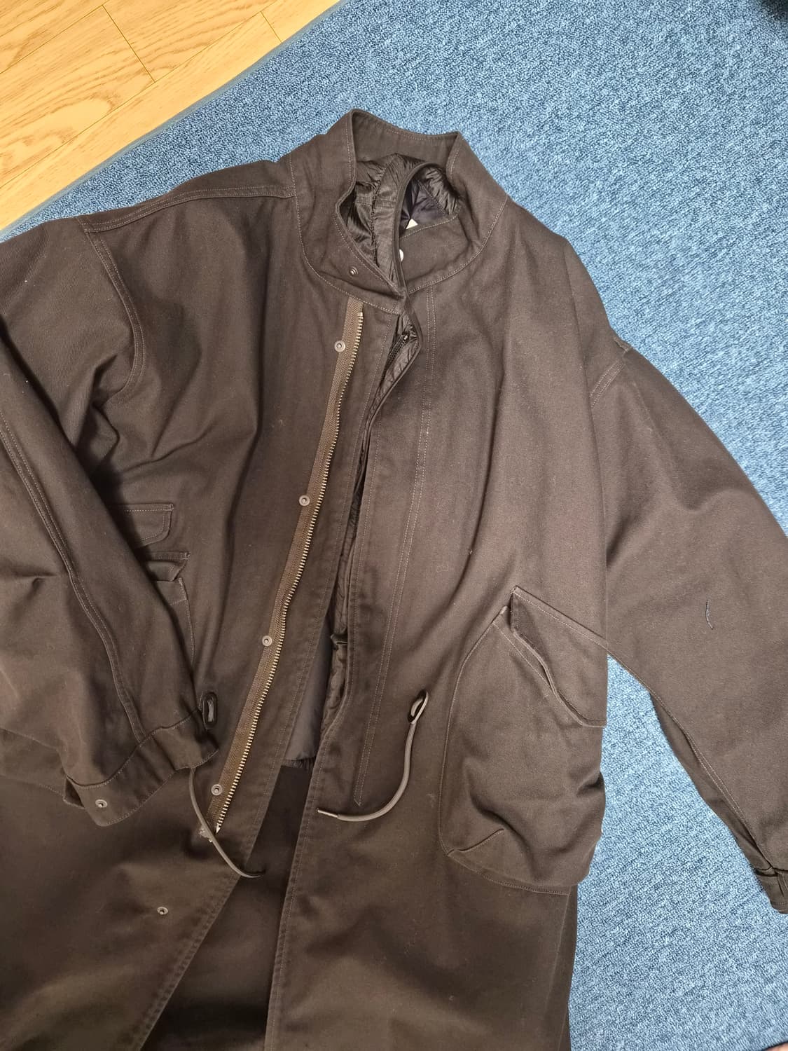 (3) 러프사이드 모즈 파카 + 인슐레이션 가디건(라이너) 상품이미지3