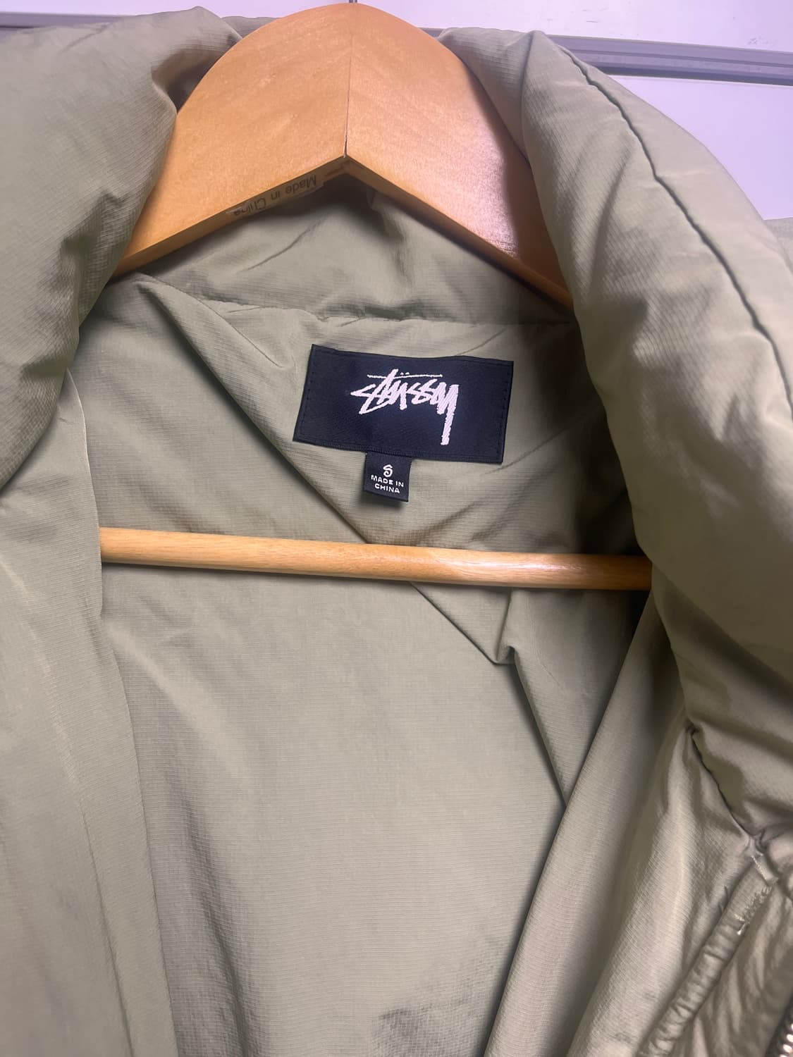 스투시 롱패딩 s 상품이미지3