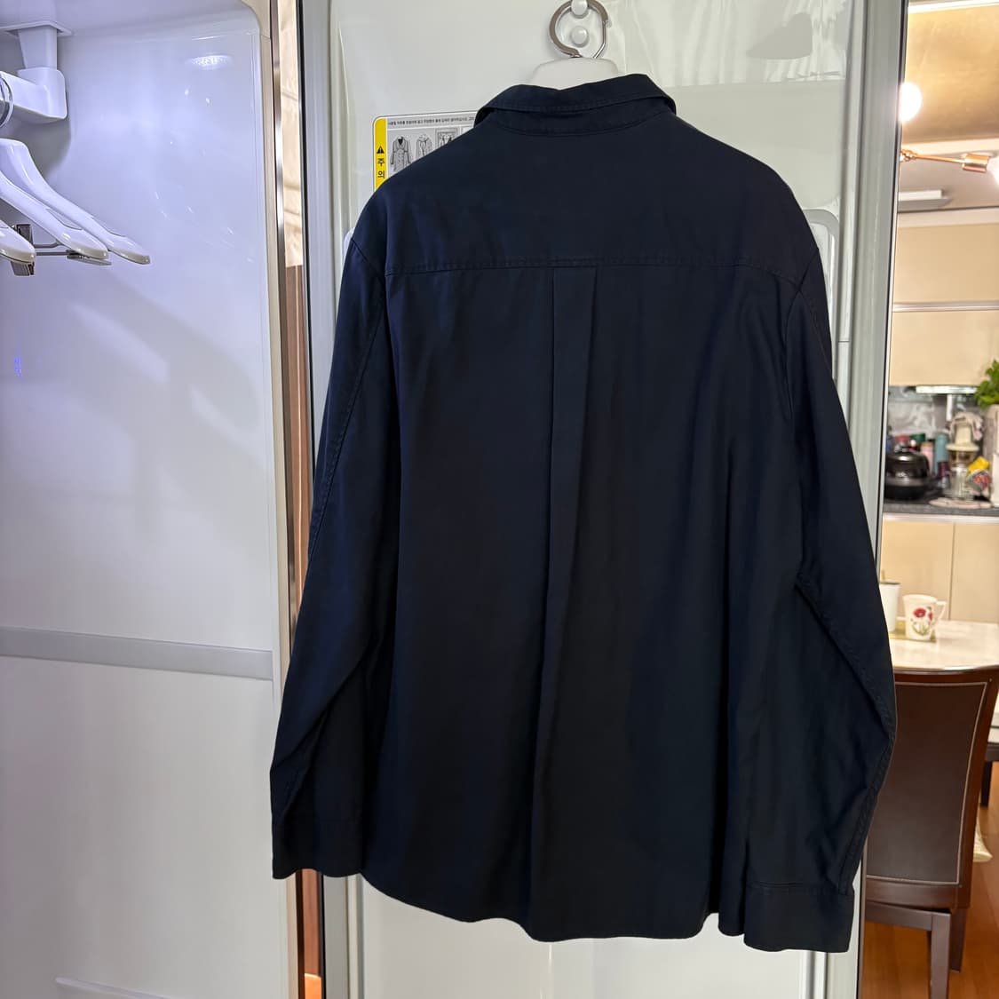 [M] COS 오버사이즈 네이비 빅포켓 셔츠 상품이미지3