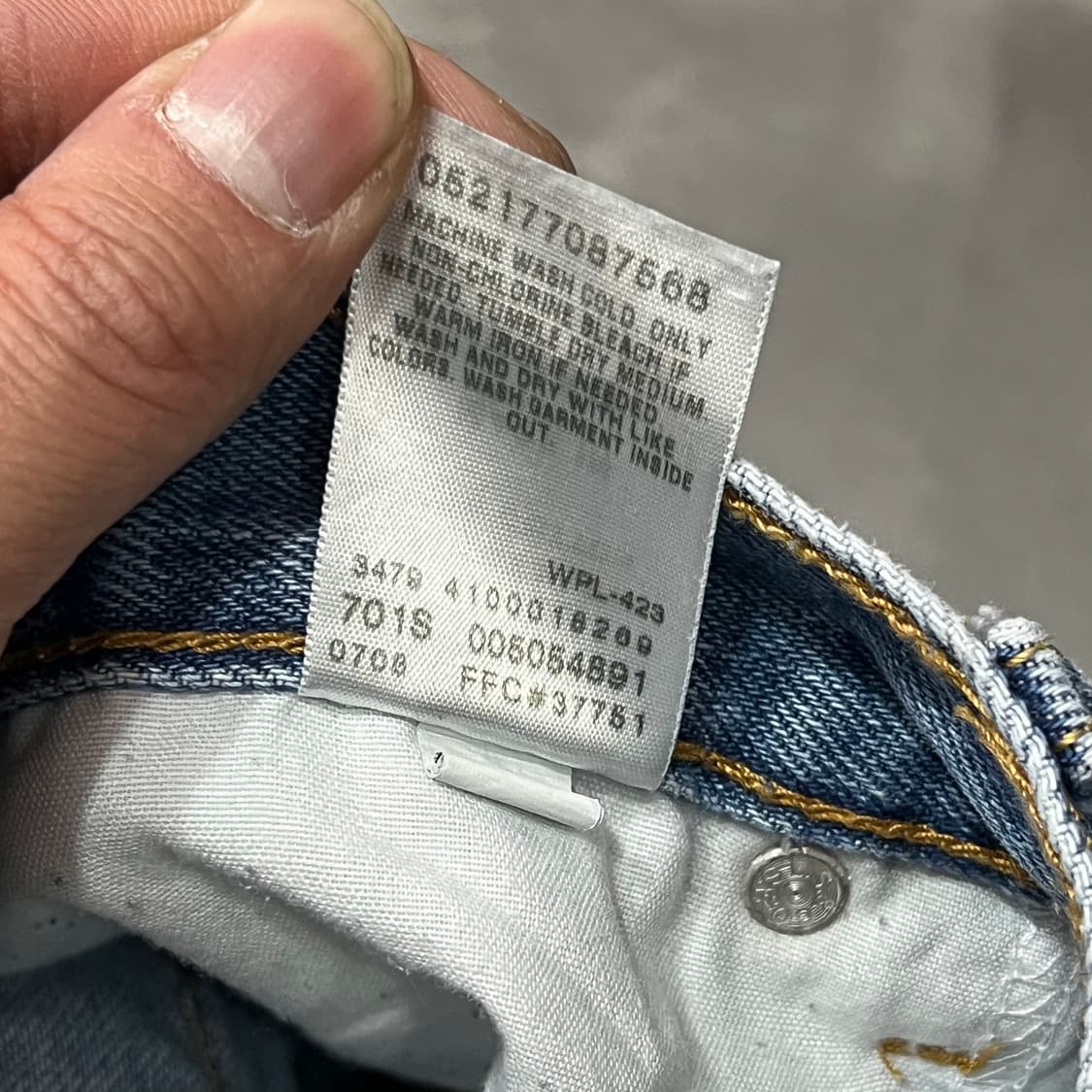  리바이스 505 데님팬츠 y15472 상품이미지8