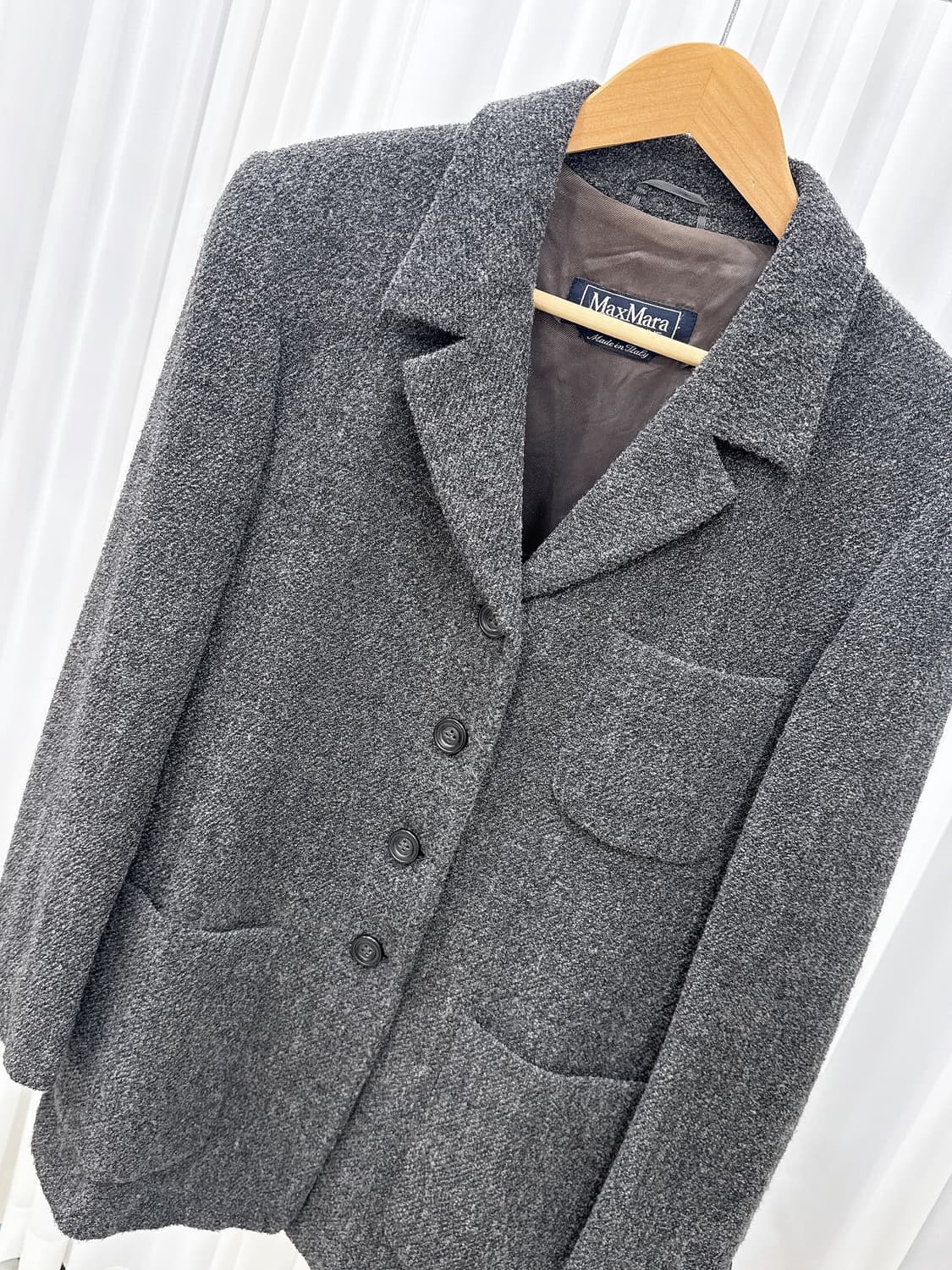 막스마라 테리 부클 자켓 상품이미지2