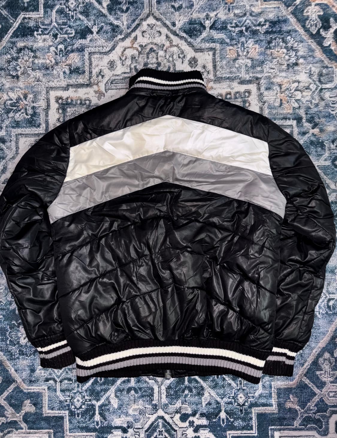 일본 빈티지 Icco y2k 니트 집업 패딩 점퍼 상품이미지2