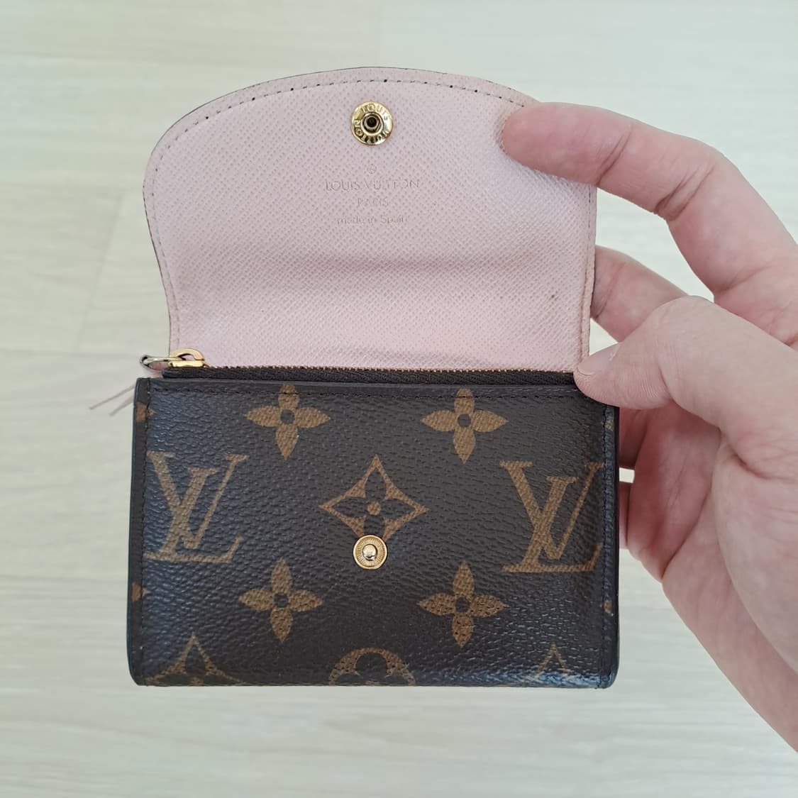 [100%/정품] 루이비통 로잘리 코인 퍼스 핑크 지갑, 루이비통지갑 상품이미지4