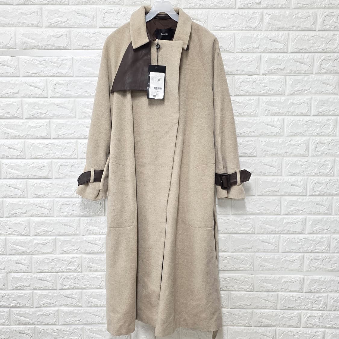 택포// Free J CoCo 여성 모혼방 롱 코트 새상품 상품이미지1