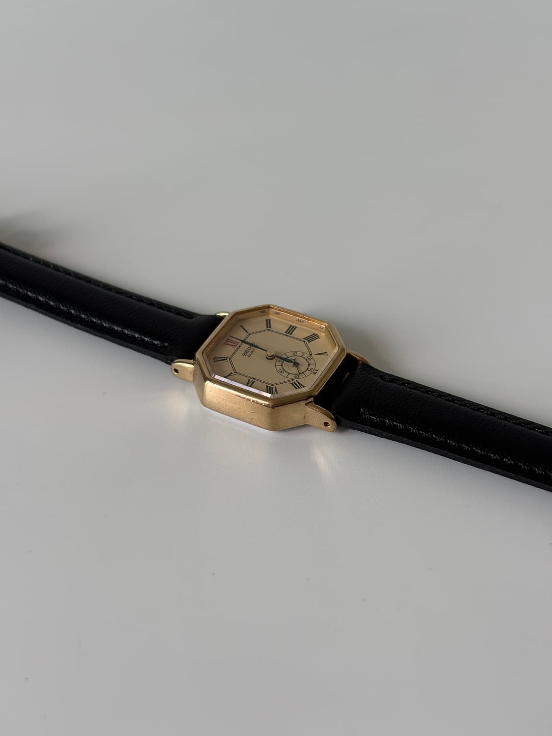 1980s Small Seconds Octagon Ladies Quart 상품이미지5