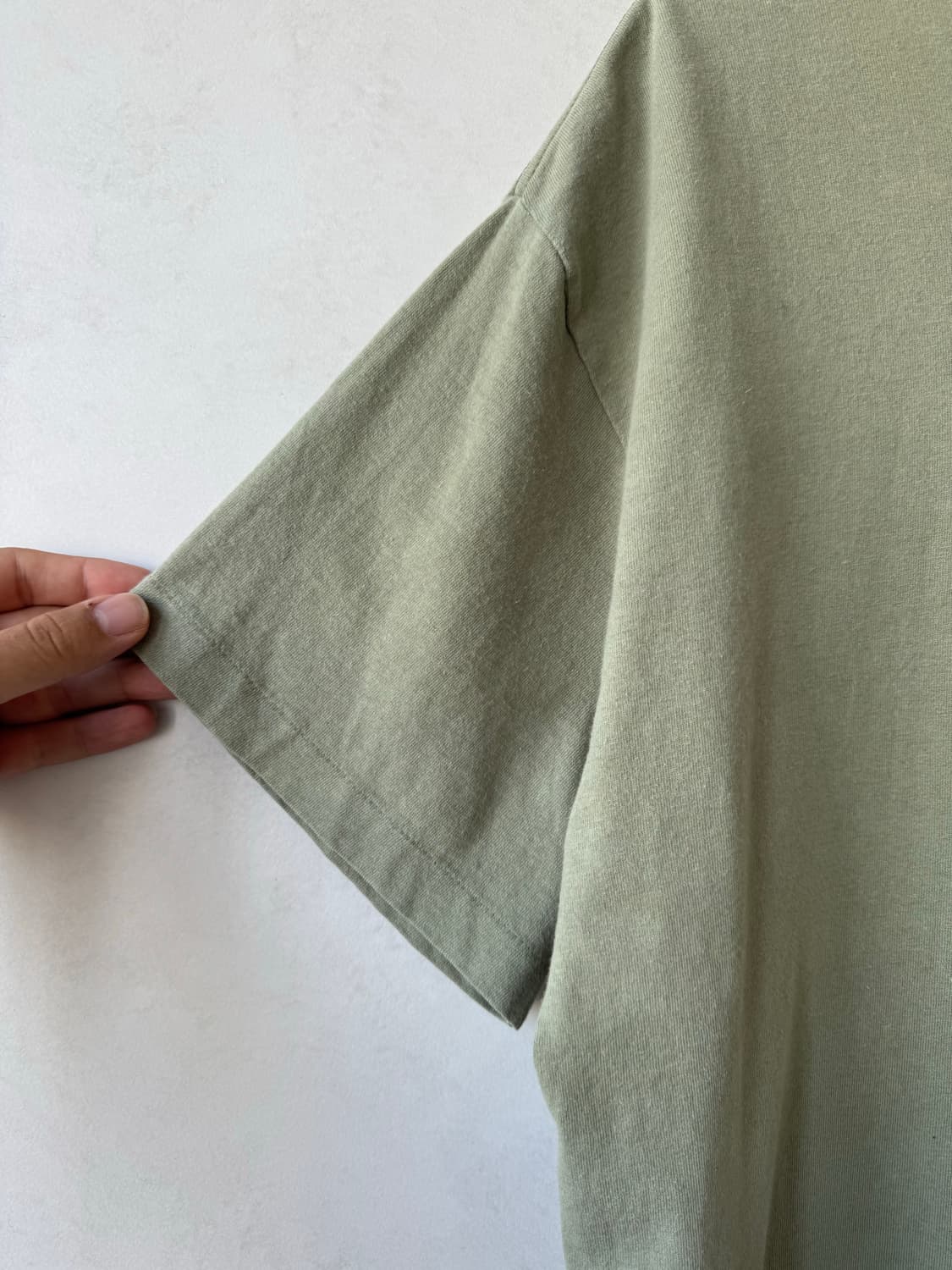 90s 스투시 카모 로고 티셔츠 상품이미지4