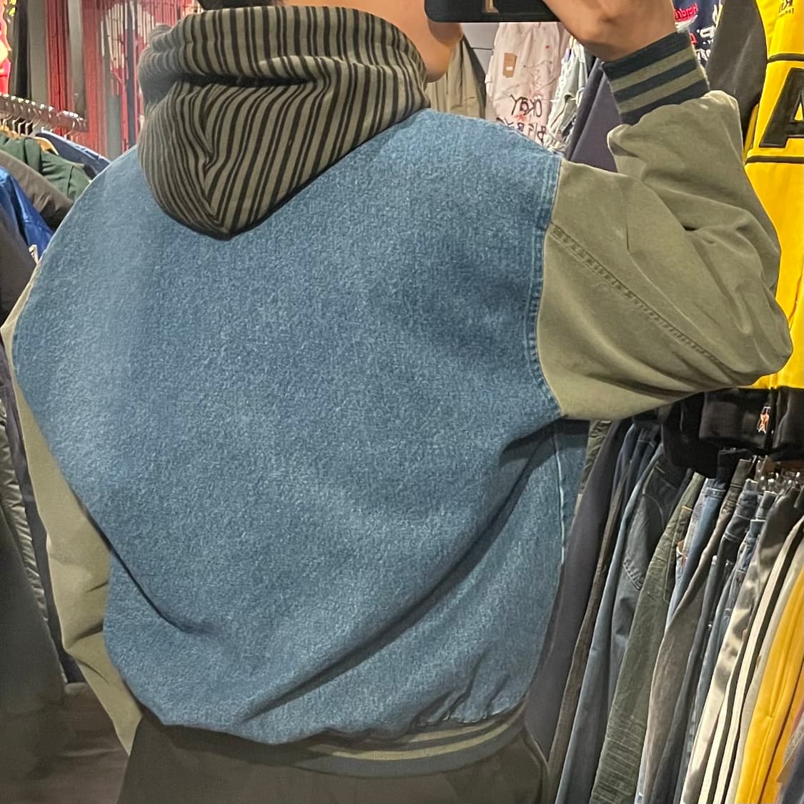 [IM] VTG 빈티지 데님 바시티 자켓 상품이미지5