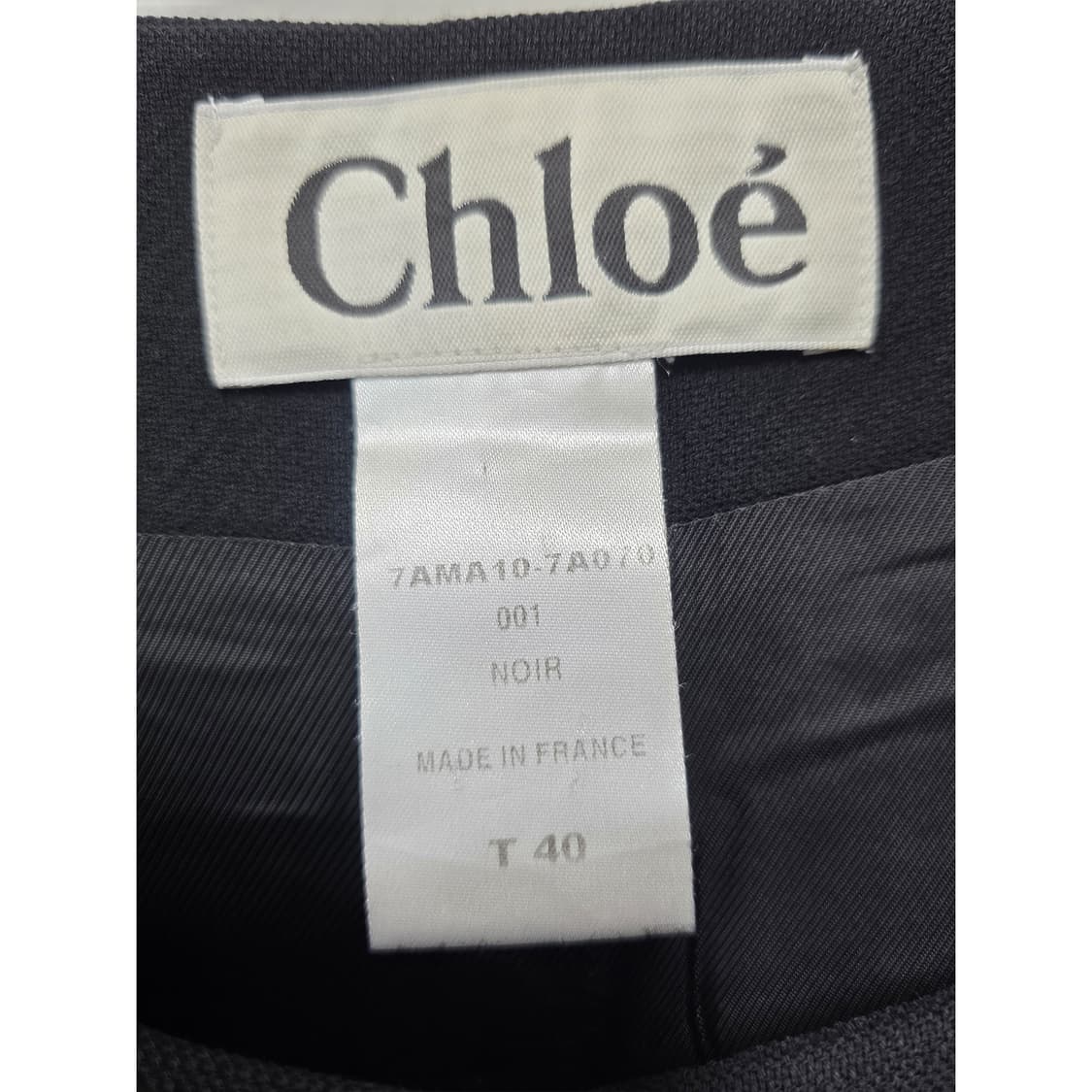 택포// 끌로에 Chloe 블랙 코트 T40 M 상품이미지3