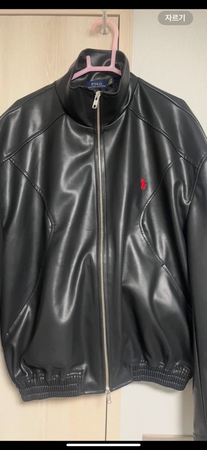 폴로 가죽자켓 상품이미지1