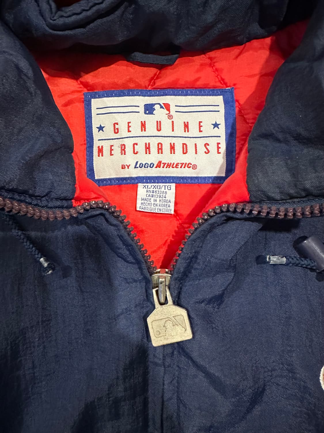 빈티지 90s 클리블랜드 인디언스 퀄팅 자켓  상품이미지3