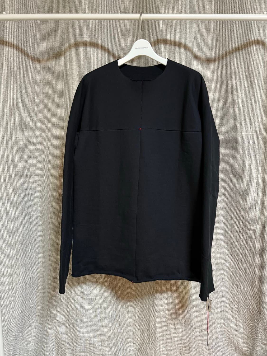 [52] ma+ 엠에이크로스 롱슬리브 티셔츠 블랙 상품이미지4