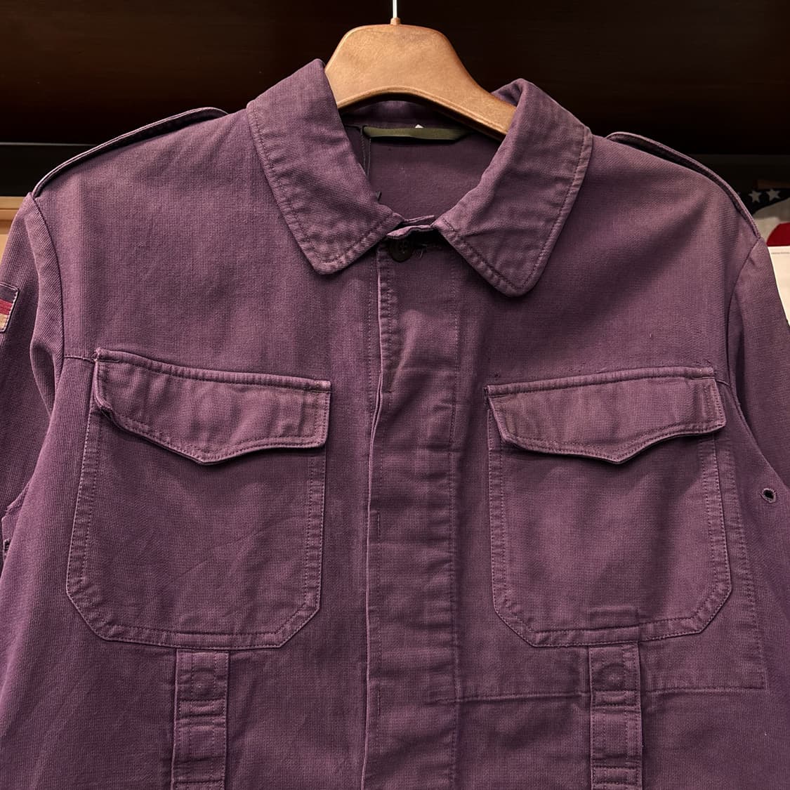 80s 오리지널 밀리터리 독일연방군 유틸리티 몰스킨 필드자켓 N1288 상품이미지3