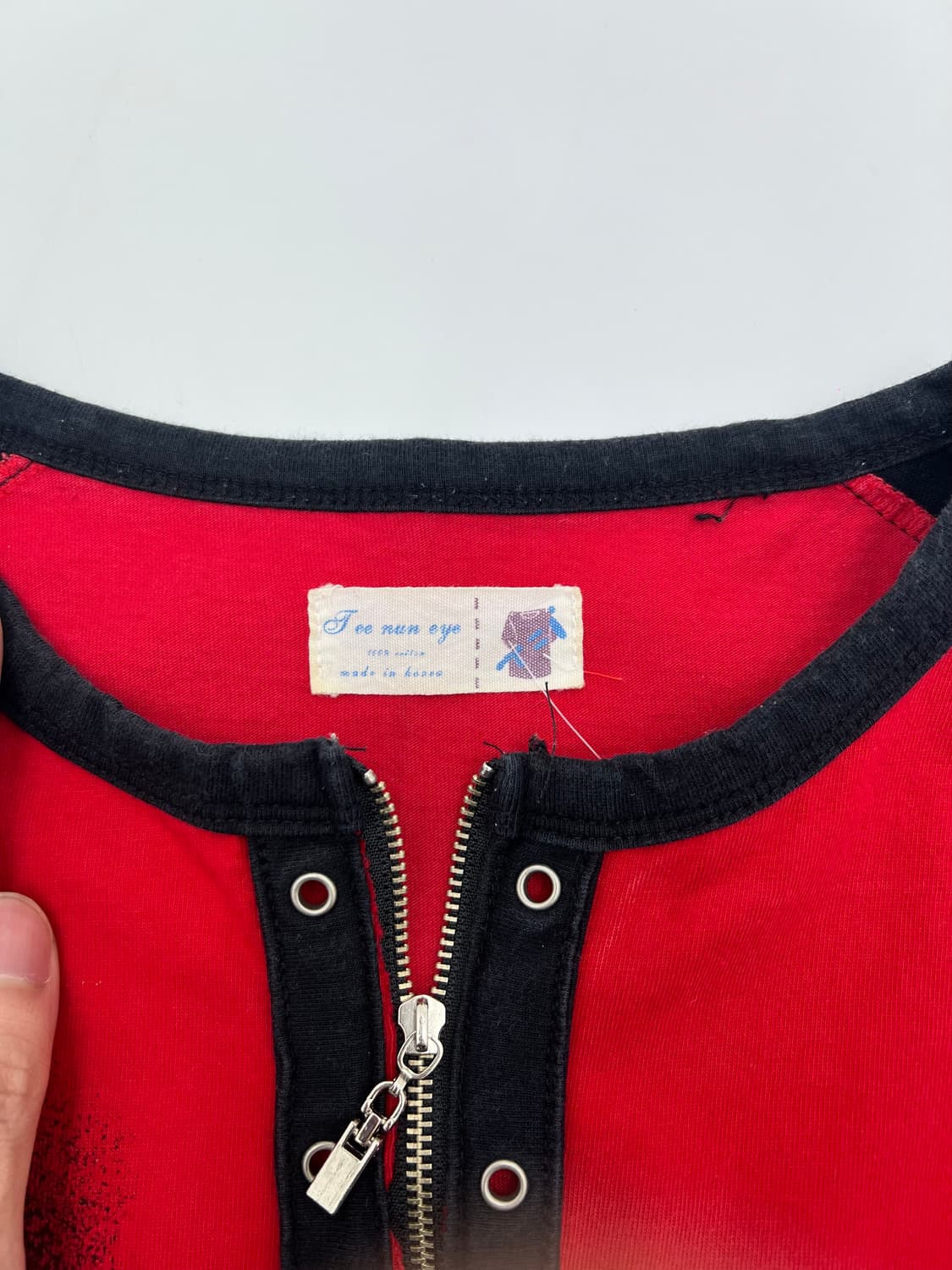 빈티지 y2k 프린팅 빈팔 상품이미지3