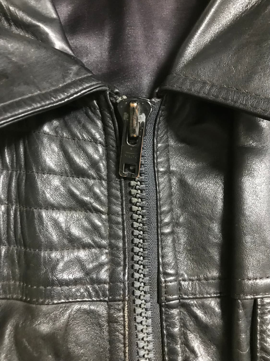 빈티지 레더 자켓 상품이미지8