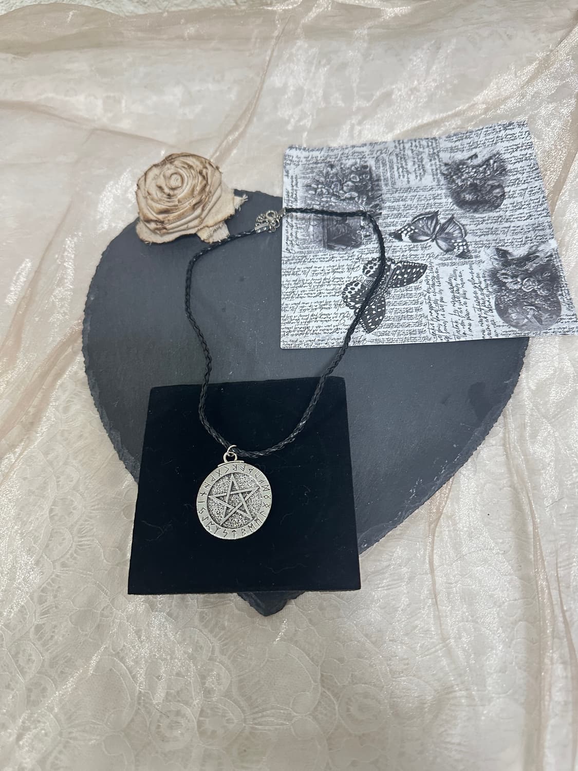 빈티지 고딕 오망성  목걸이 상품이미지2