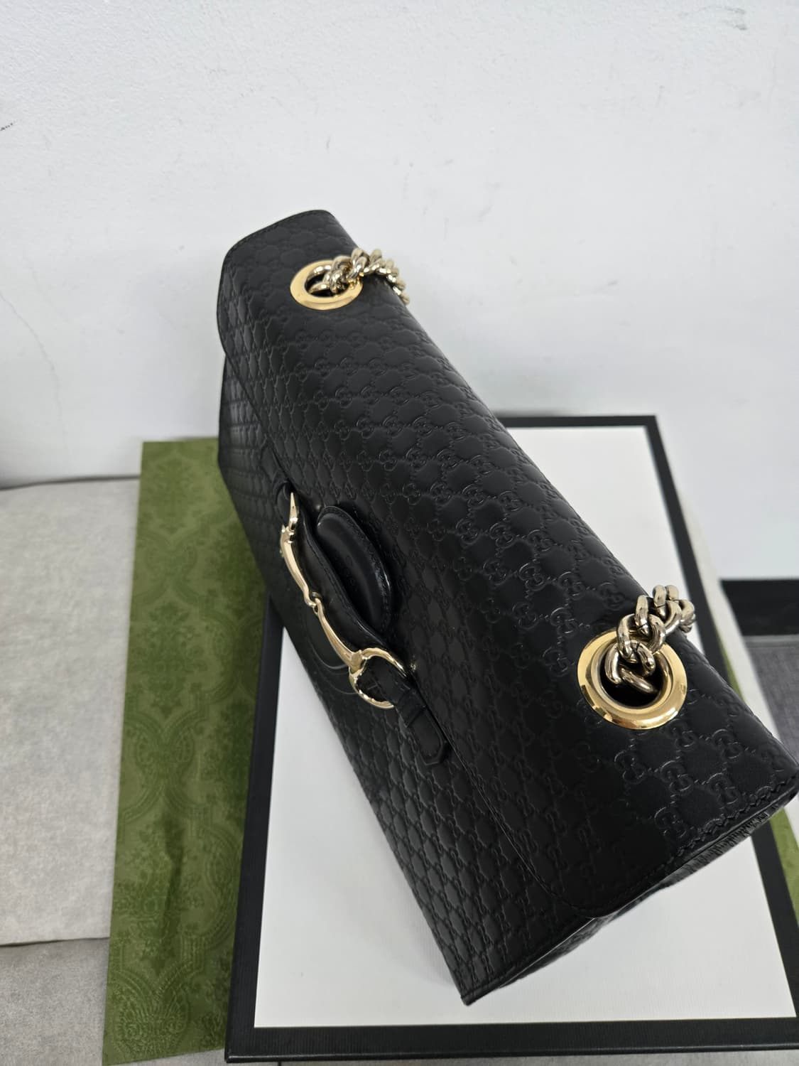 [보증서 정품] 구찌 시그니처 숄더백 상품이미지3