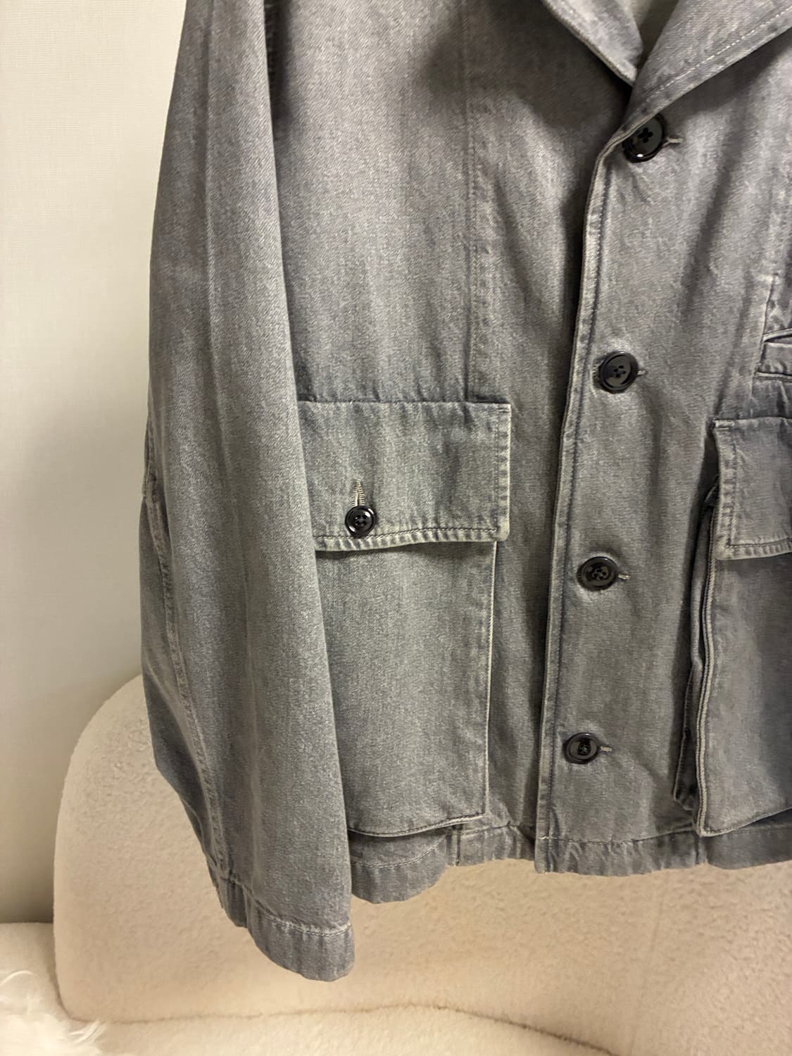 LEMAIRE 그레이 데님 재킷 상품이미지2