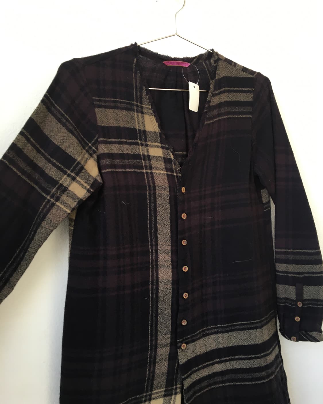 Check pattern mixed jacket 상품이미지3