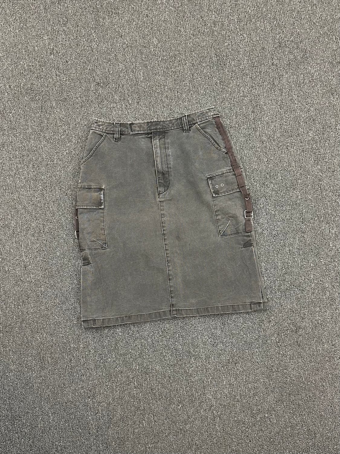 73)Japanese vintage 카고 스커트 상품이미지1