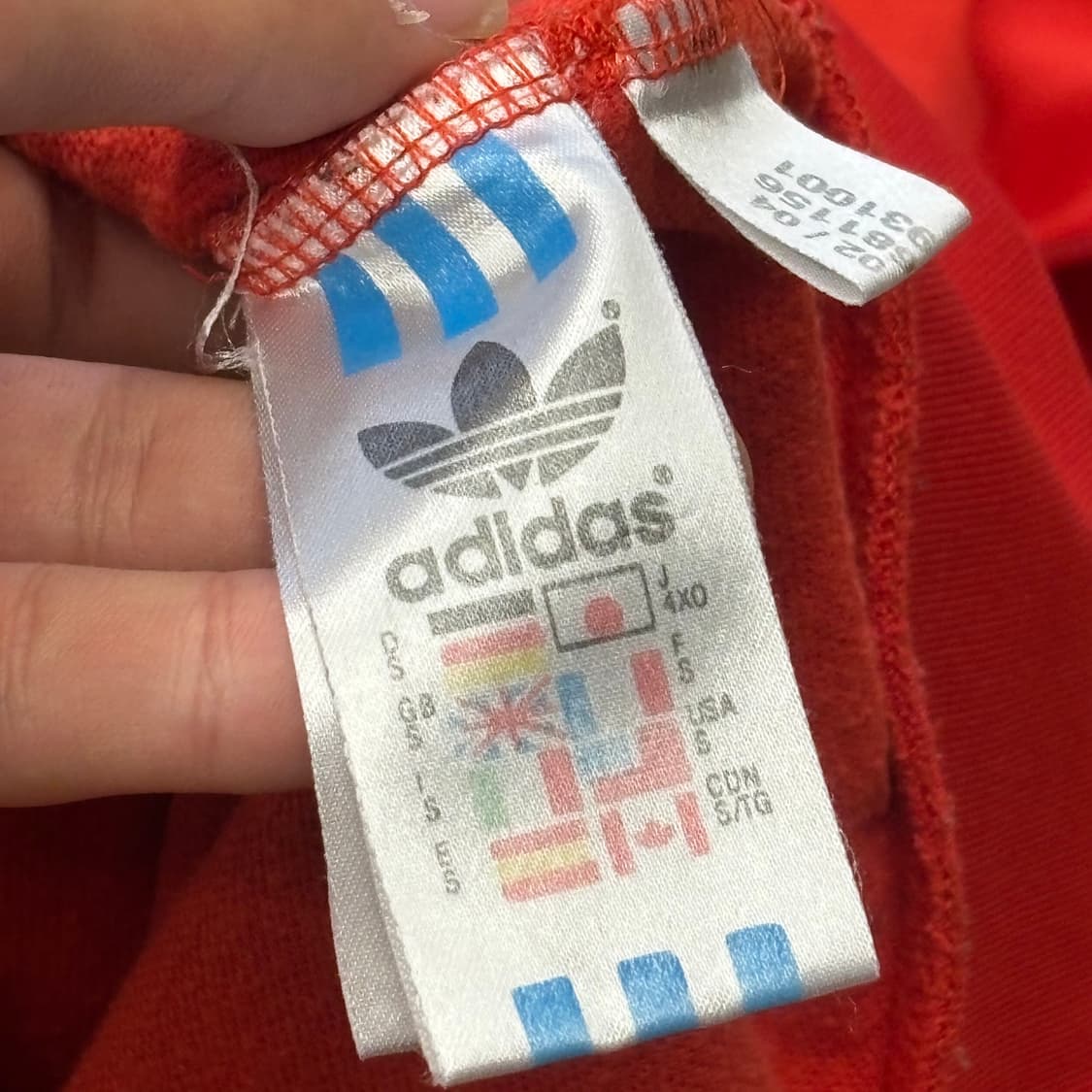 🫶🏻 아디다스 스페인 국가대표팀 Red 트랙탑 🫶🏻 상품이미지5