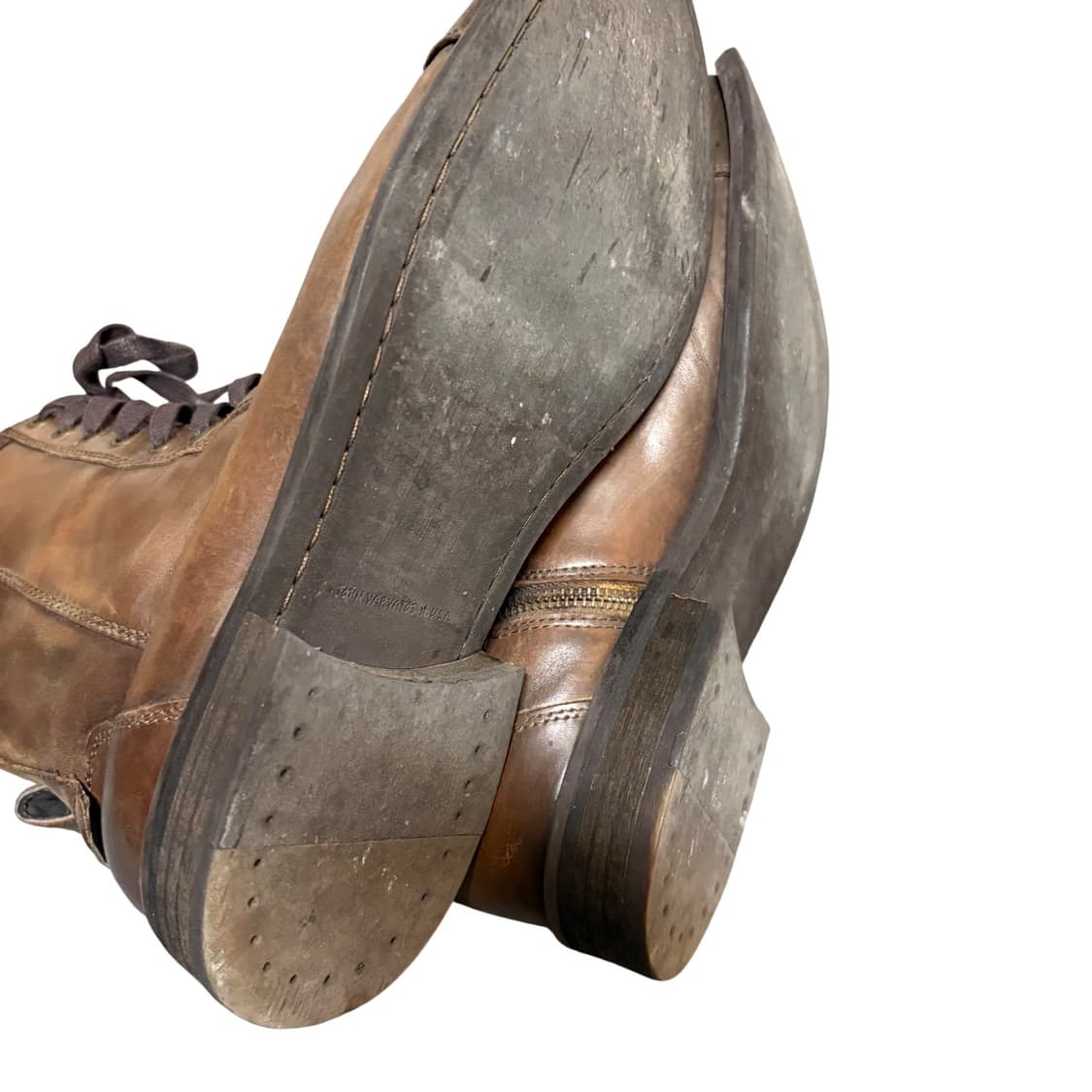 존바바토스 브라운 레더 집업 부츠 11 280-290 상품이미지6