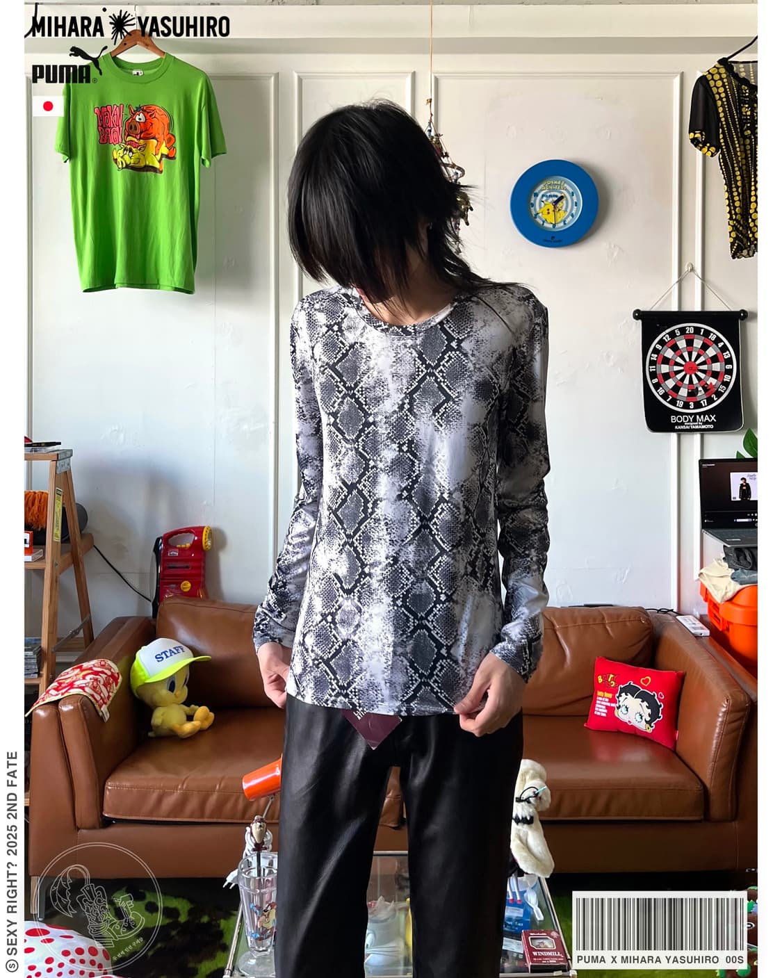 2000s Mihara Yasuhiro X Puma Python Top 상품이미지1